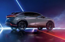 Nisan Ariya Nismo rear threequarters